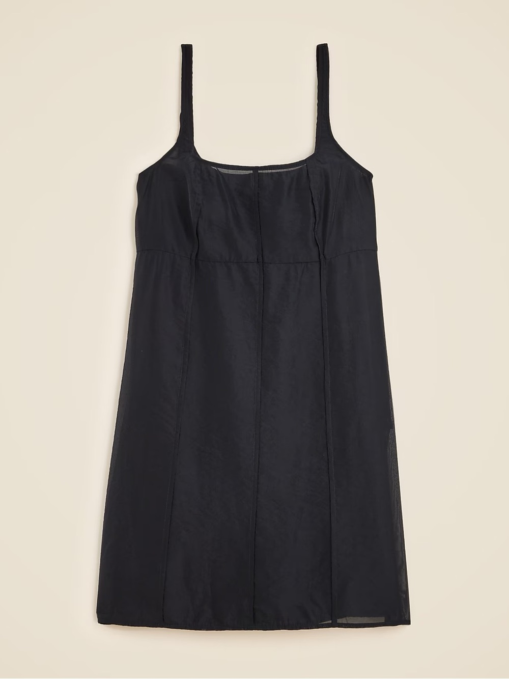 NWT J.Crew Collection sheer organza slip dress